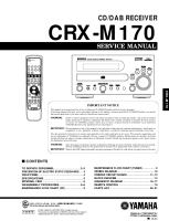 Yamaha CRXM-170 - Service Manual